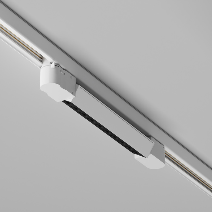 Трековый светильник трехфазный 10W 220V Maytoni Points TR195-3-10W4K-M-W (tr195-3-10w4k-m-w)