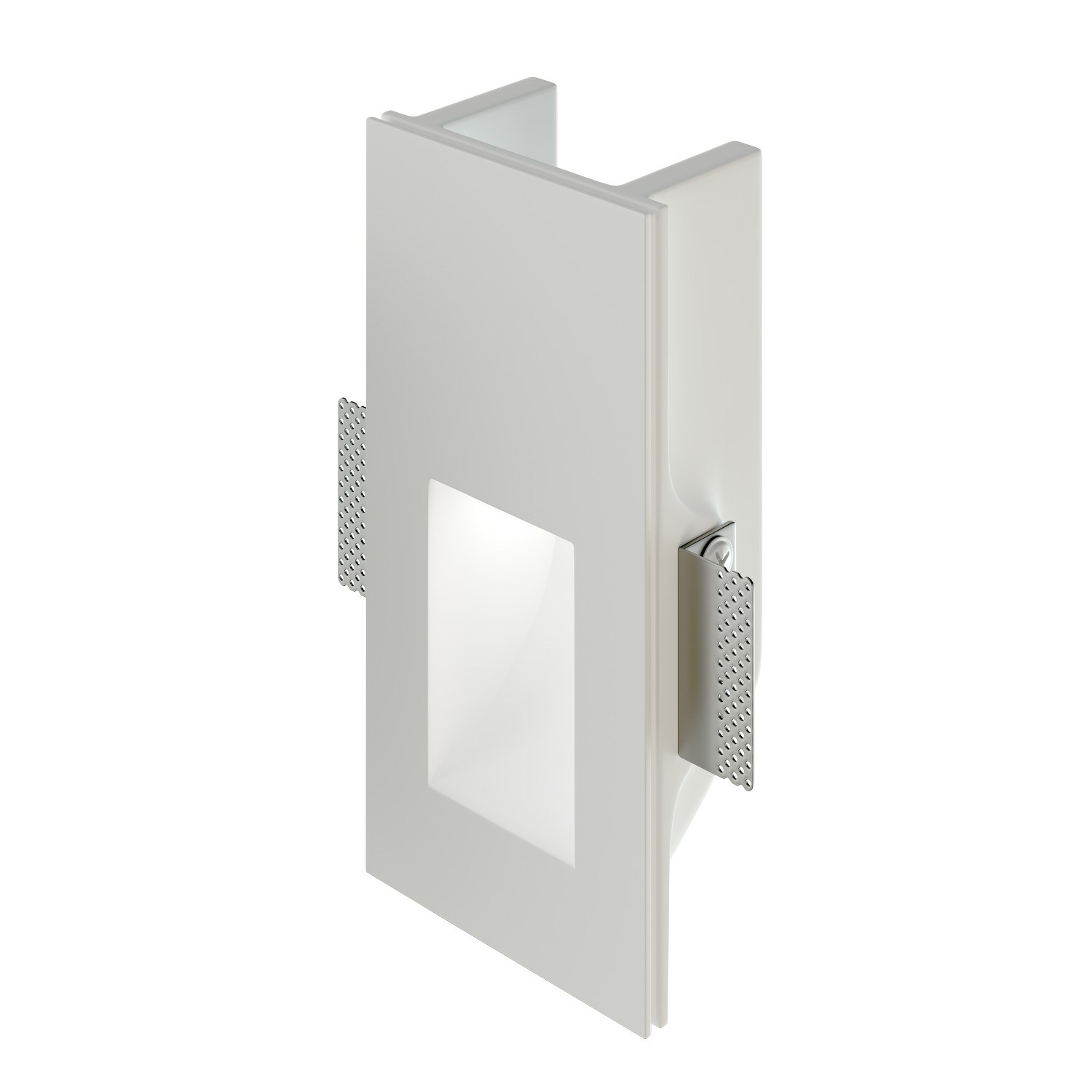 Встраиваемый гипсовый светильник для стен и ступеней Ledron MW6020 (3774)