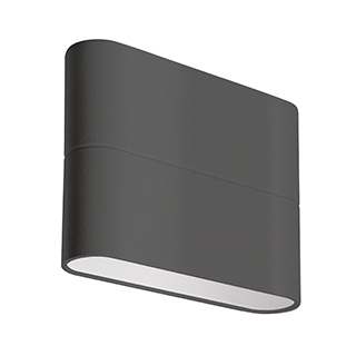 Светильник SP-WALL-FLAT-S110x90-2x3W Warm3000 (GR, 120 deg, 230V) (Arlight, IP54 Металл, 3 года) 032410