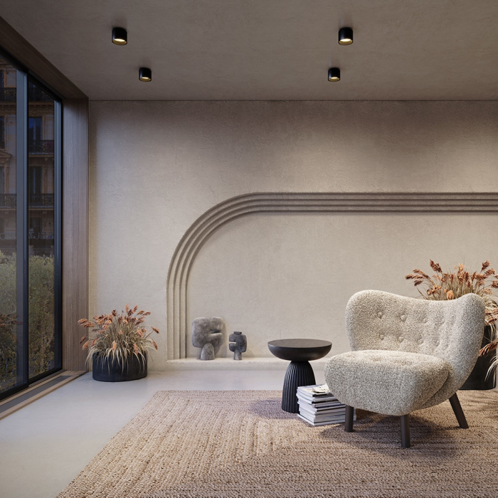 Накладной потолочный светильник Planet 4000K 1x12Вт 120 LED Maytoni Technical C009CW-L12B4K (c009cw-l12b4k)