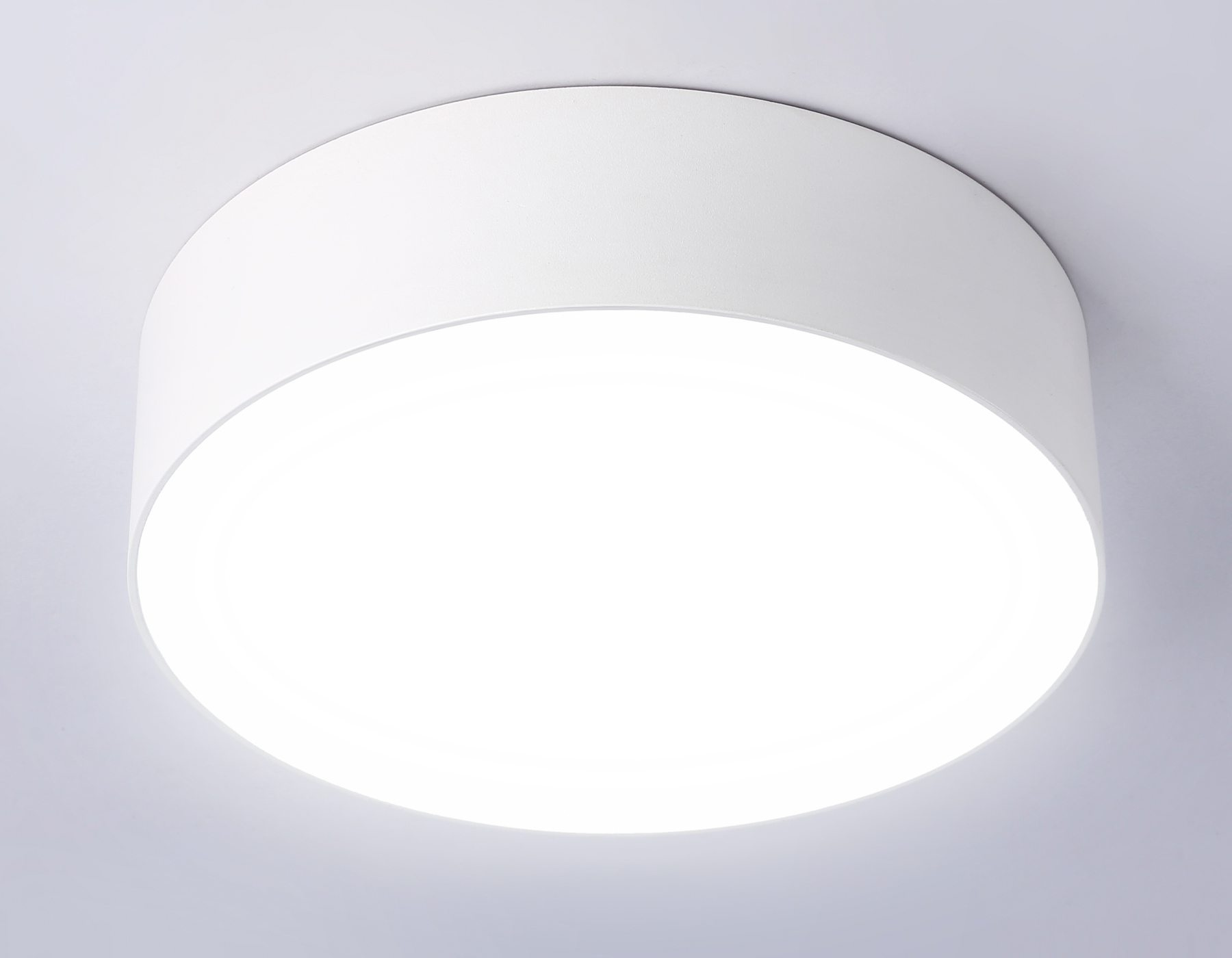 Потолочный светодиодный светильник FV5516 WH белый LED 18W 4200K D160*58 (Без ПДУ)
