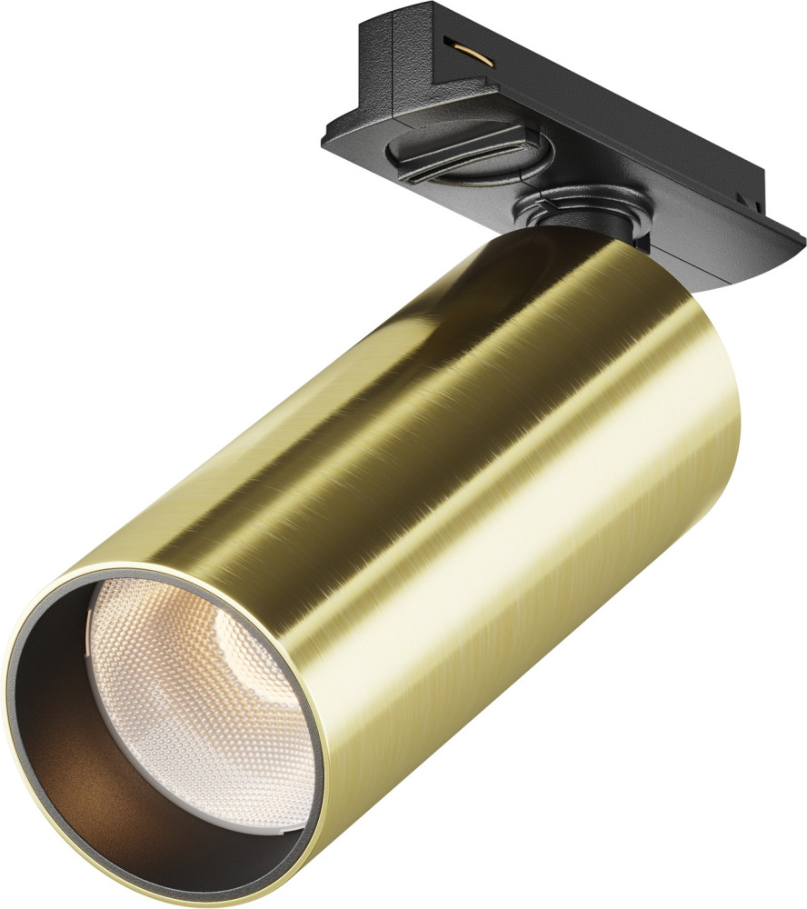 Трековый светильник однофазный 220V Maytoni Focus LED TR021-1-12W3K-W-BBS (tr021-1-12w3k-w-bbs)