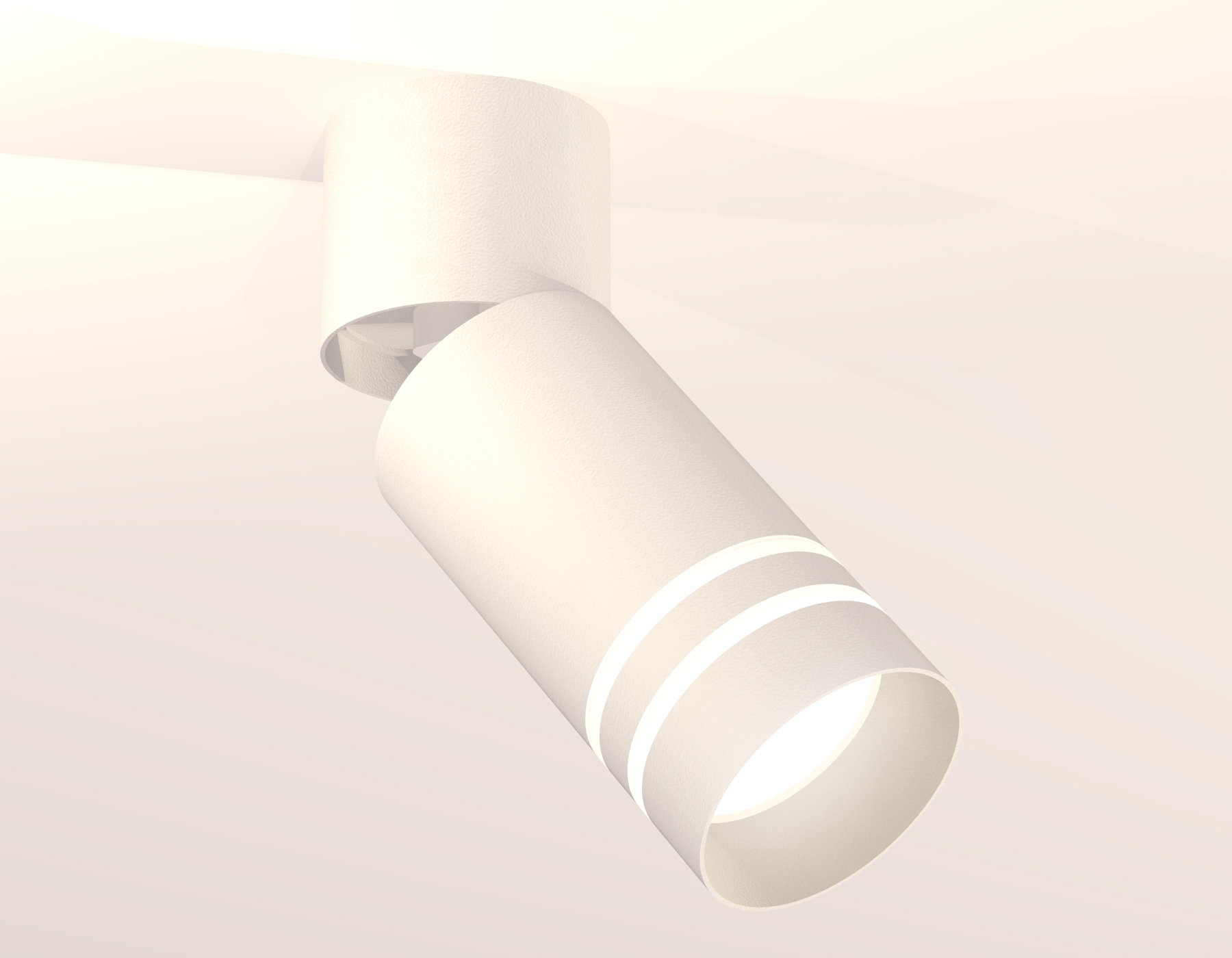 Комплект накладного поворотного светильника XM6312086 SWH/WH/FR белый песок/белый/белый матовый MR16 GU5.3 (A2220, C6312, N6235)