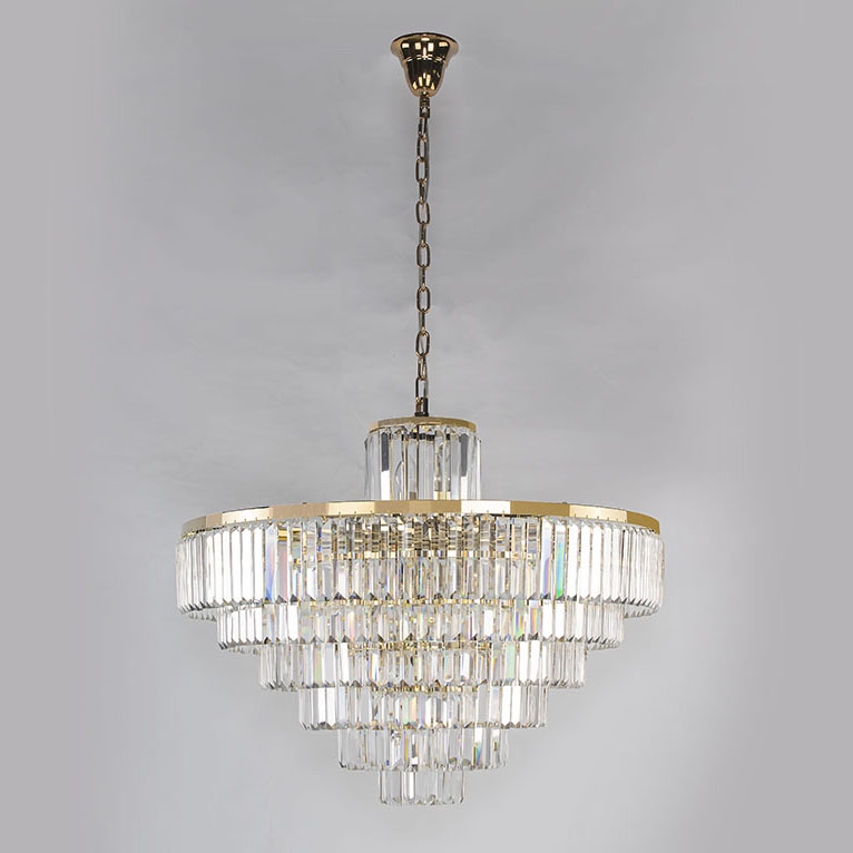 Подвесной светильник хрустальный 31124S gold (31124_s_gold)