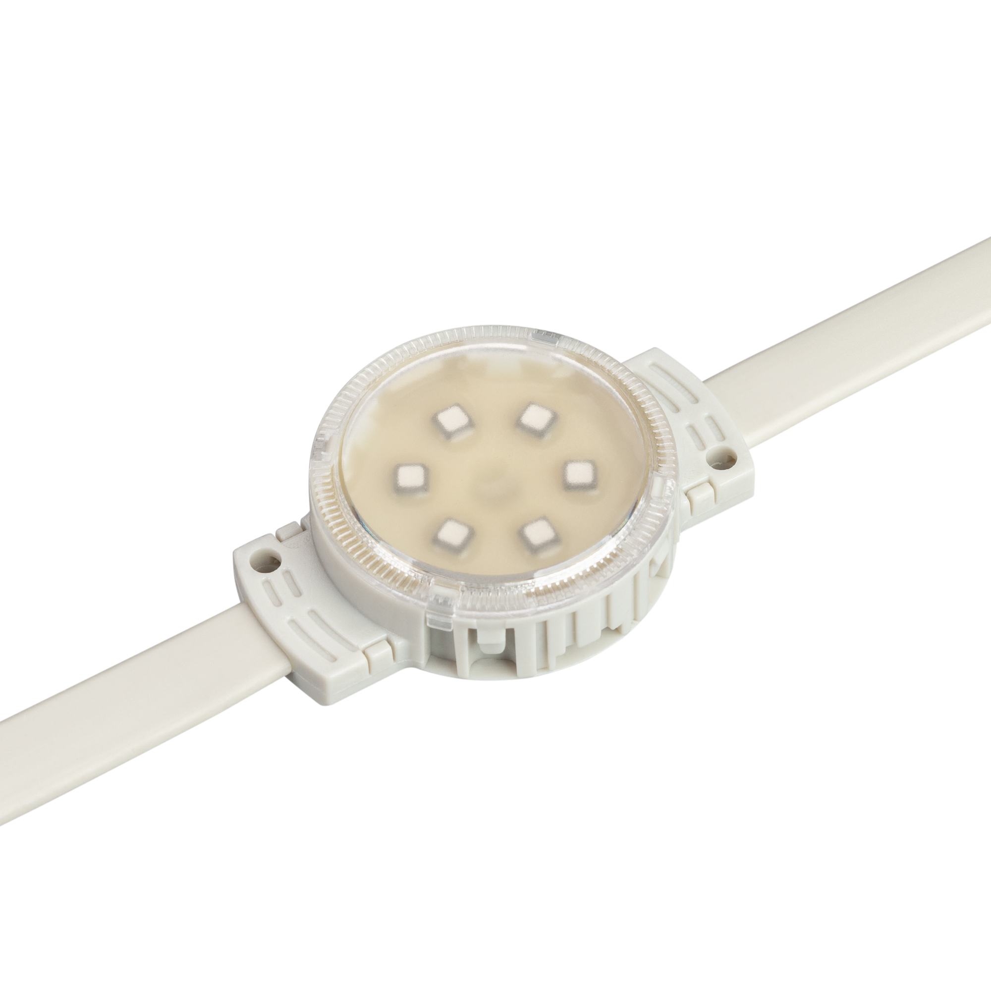 Модуль управляемый SPI-F6-D40 24V RGB-RAM-Auto (1.25W, IP68, 120 deg) (Arlight, Пластик, 3 года) 036828