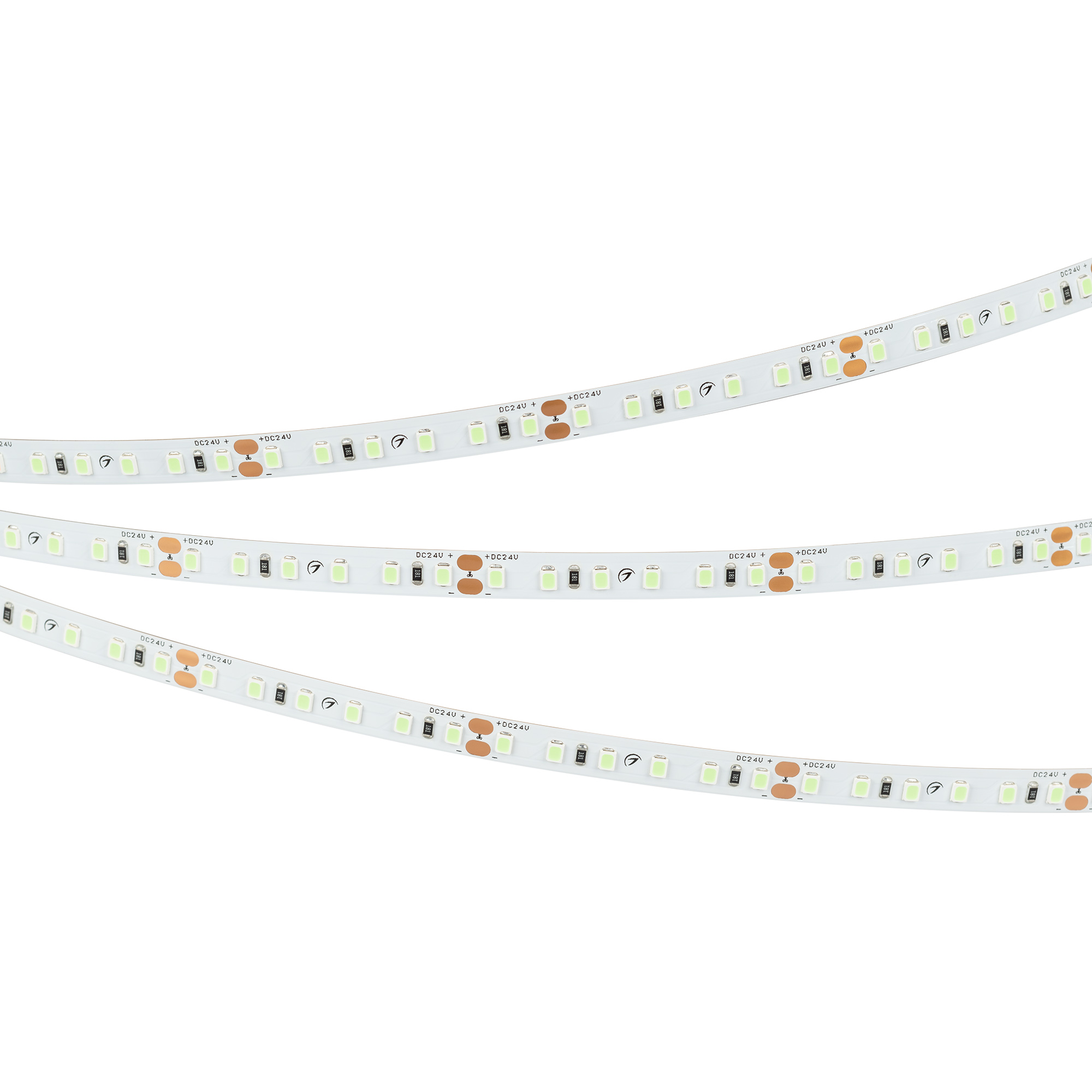 Лента RT-A120-8mm 24V Tiffany (9.6 W/m, IP20, 2835, 5m) (Arlight, -) 043382