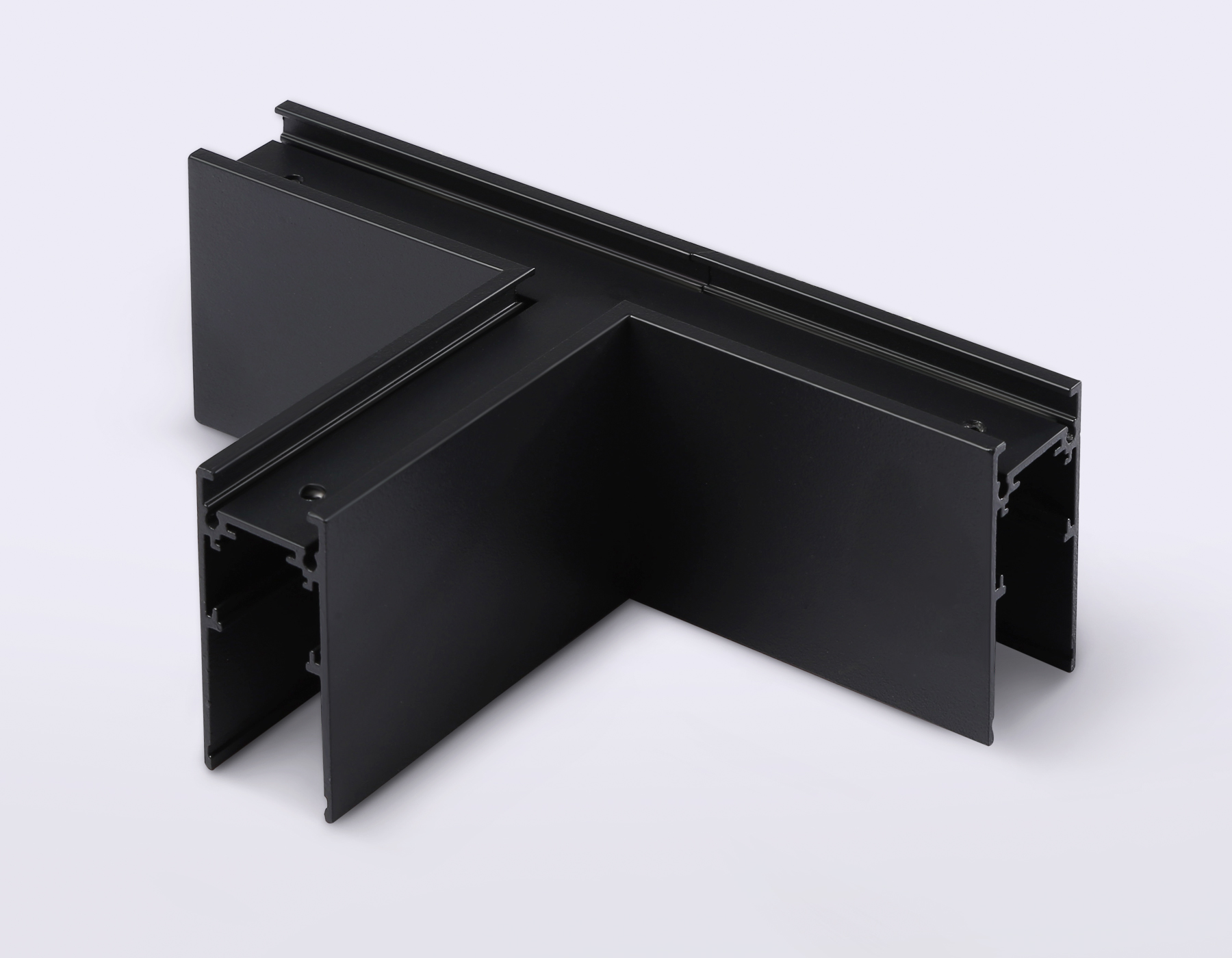 Коннектор T-образный для накладного шинопровода Magnetic GL3374 BK черный коннектор T-образный для накладного шинопровода 170*85*53.7