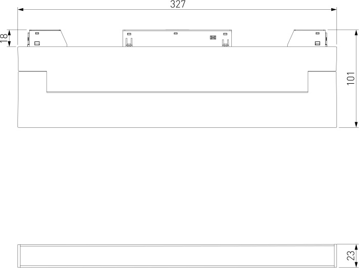 Трековый светильник магнитный светодиодный Elektrostandard Slim Magnetic 8508301 (a063544)