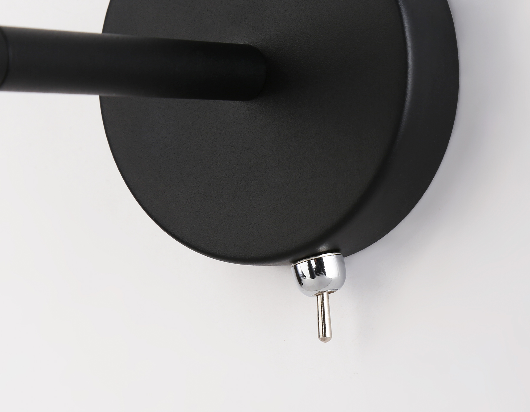 Настенный светильник с выключателем и сменной лампой GU10 TA13129 BK черный GU10 max 12W D85*L150*H240