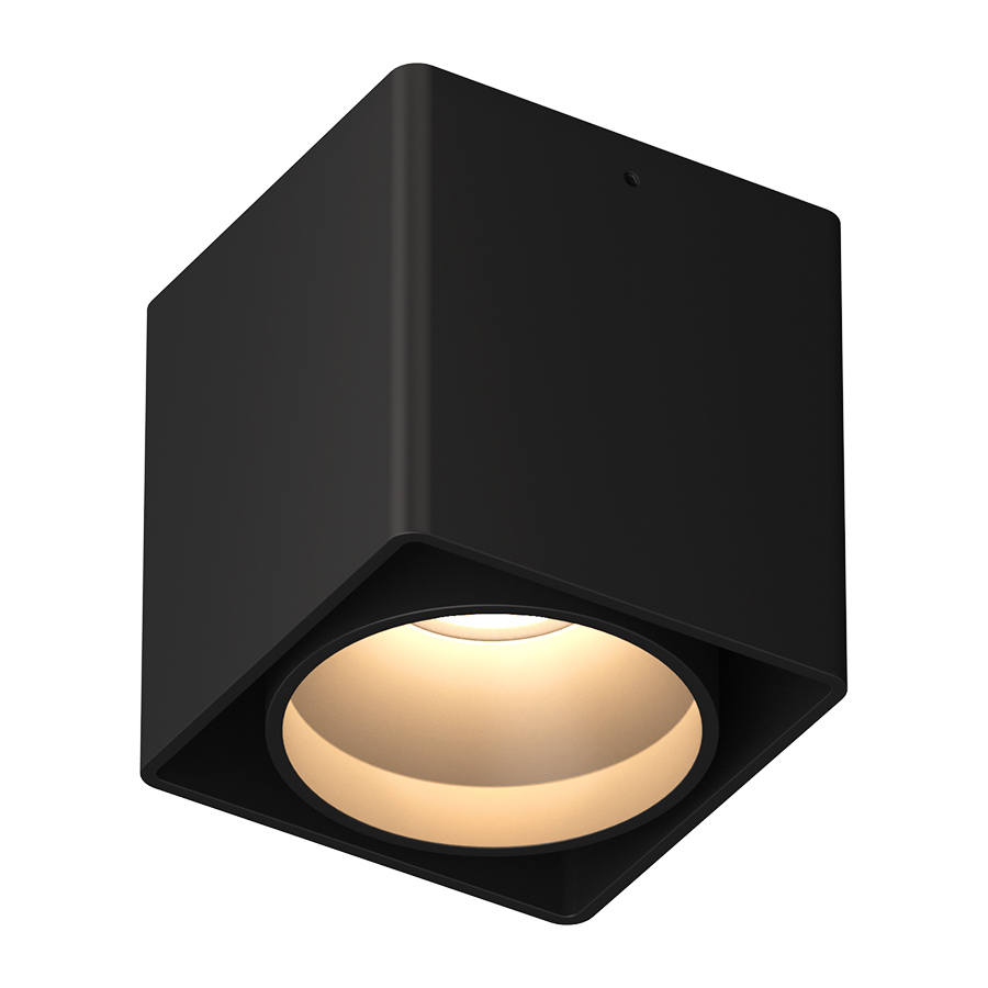 Накладной светильник под сменную лампу Ledron KEA ED GU10 Black (2805)