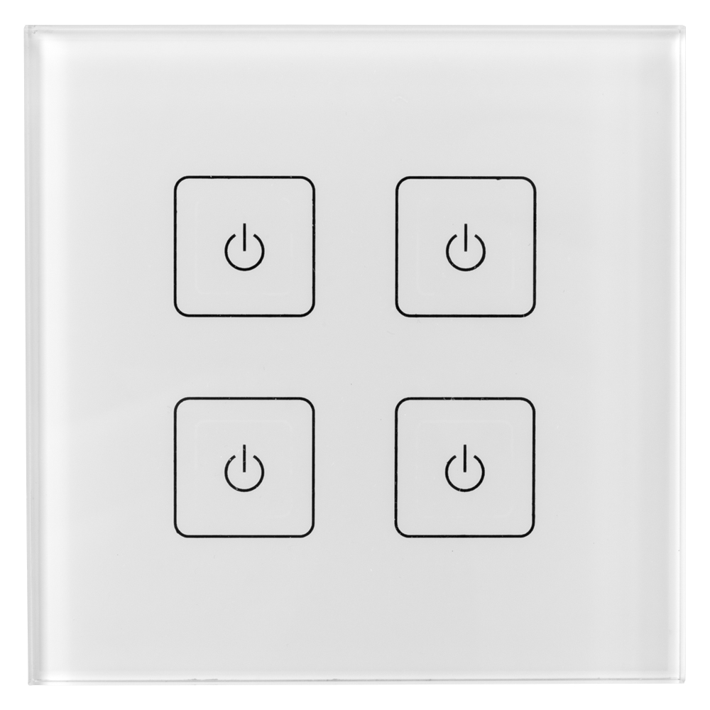 INTELLIGENT ARLIGHT Сенсорная панель DALI-901-11-ADDR-DIM-DT6-IN White (BUS) (IARL, IP20 Пластик, 3 года) 037192