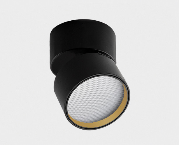 IT02-005 black 3000K светильник потолочный