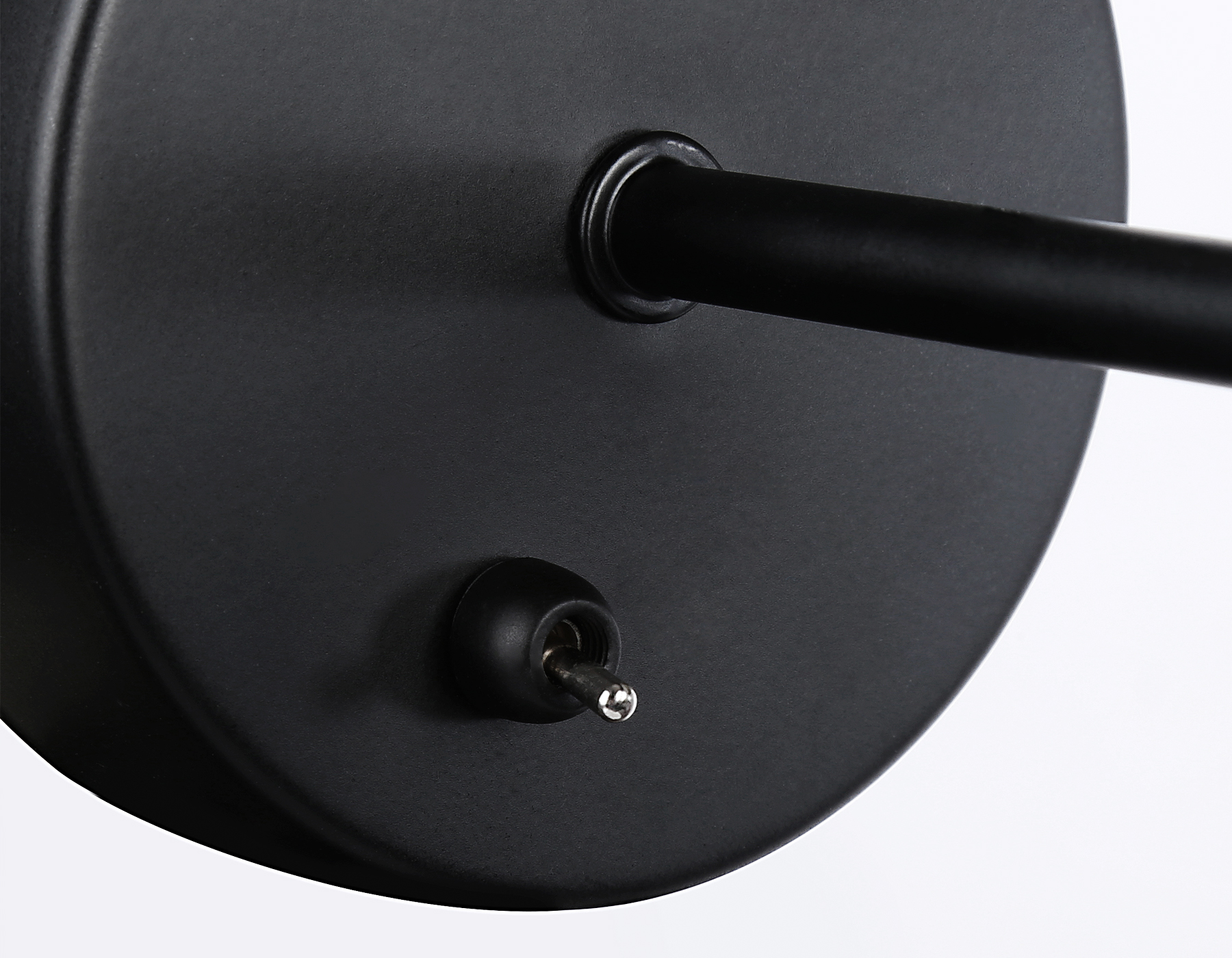 Накладной спот с выключателем в стиле лофт TR8137 BK черный E27 max 40W D120*290