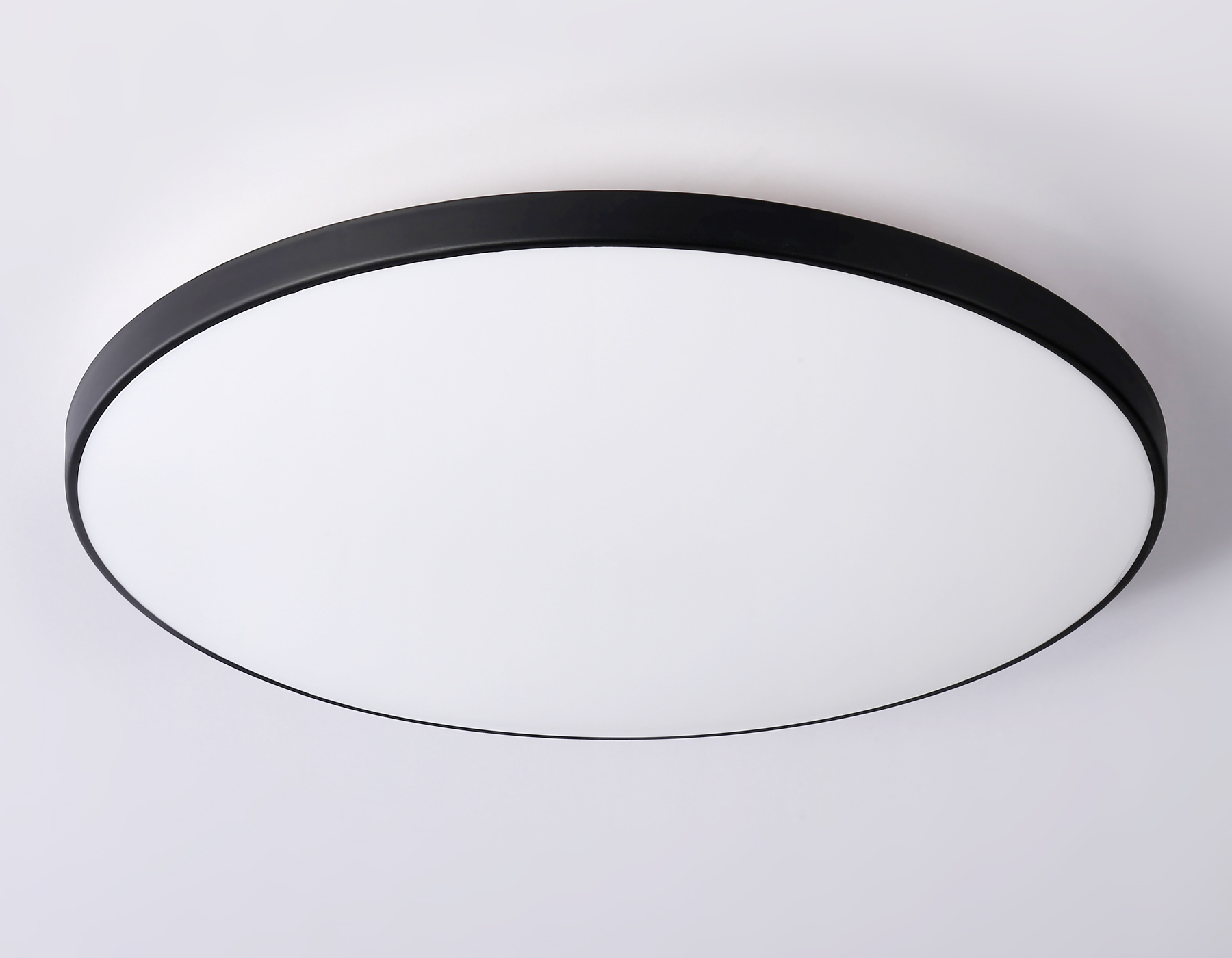 Потолочный светодиодный светильник FZ1226 BK черный IP44 24W 4200K D372*55 (Без ПДУ)