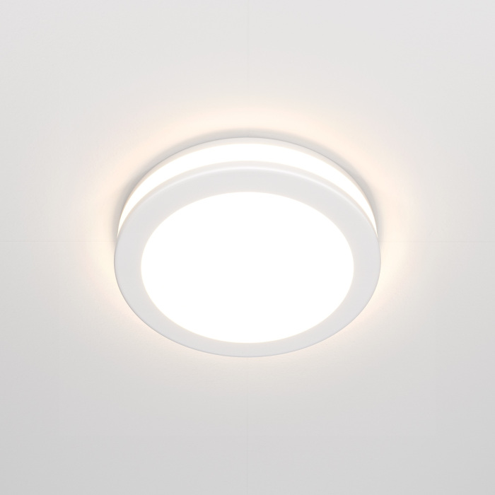 Встраиваемый светильник Phanton 3000K 1x7Вт 120 LED Maytoni Technical DL2001-L7W (dl2001-l7w)