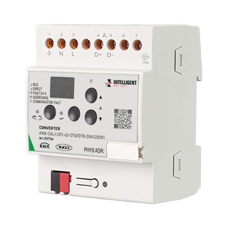 INTELLIGENT ARLIGHT Конвертер KNX-DALI-301-62-DT6/DT8-DIN (230V) (IARL, IP20 Пластик, 3 года) 037726