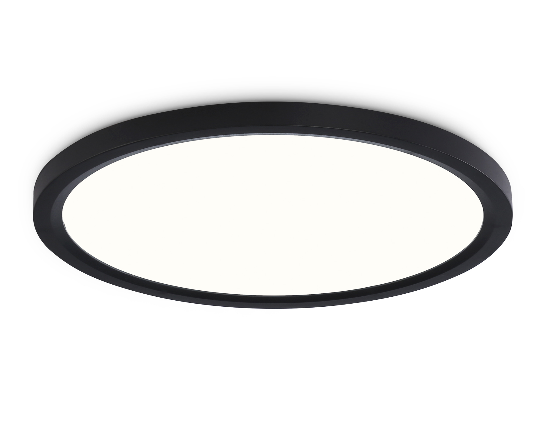 Светильник светодиодный ультратонкий 3000K-6500K с CCT-переключателем FZ1910 BK черный IP54 44W 3000K-6500K CCT-переключатель D600*25 (Без ПДУ)