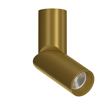 Накладной поворотный светильник под сменную лампу Ledron MJ1402 Gold (2847)