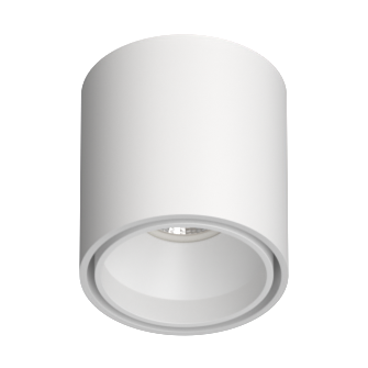 Накладной светильник под сменную лампу Ledron KEA R ED GU10 White (2796)