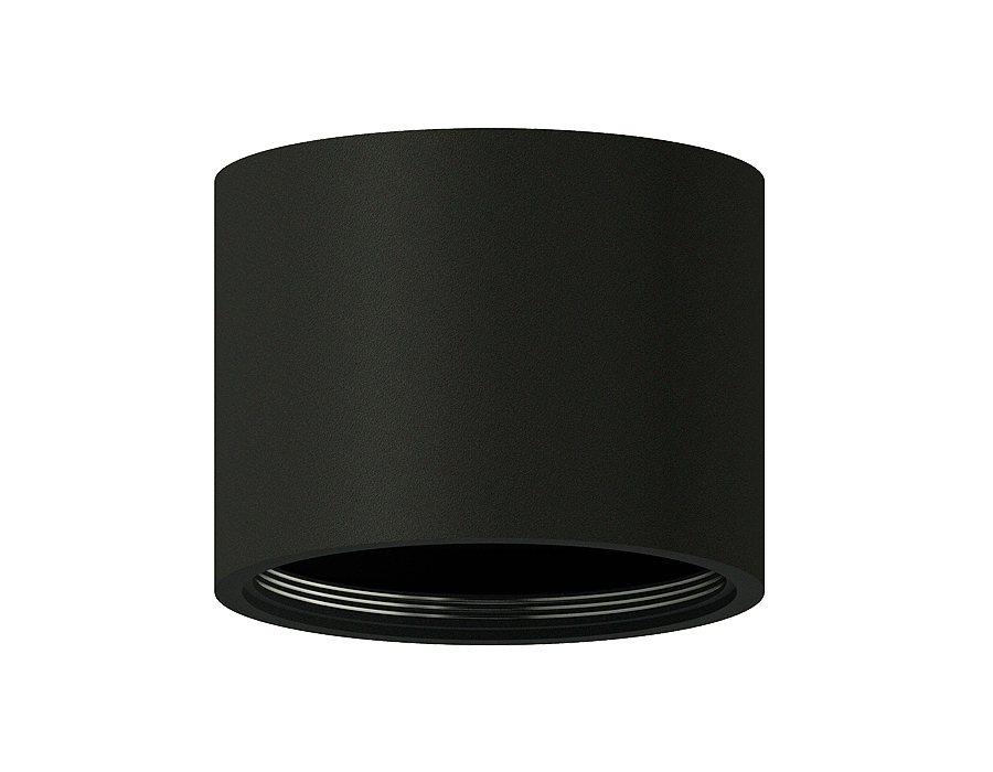 Корпус светильника накладной для насадок D70mm C7511 SBK черный песок D80*H60mm MR16 GU5.3