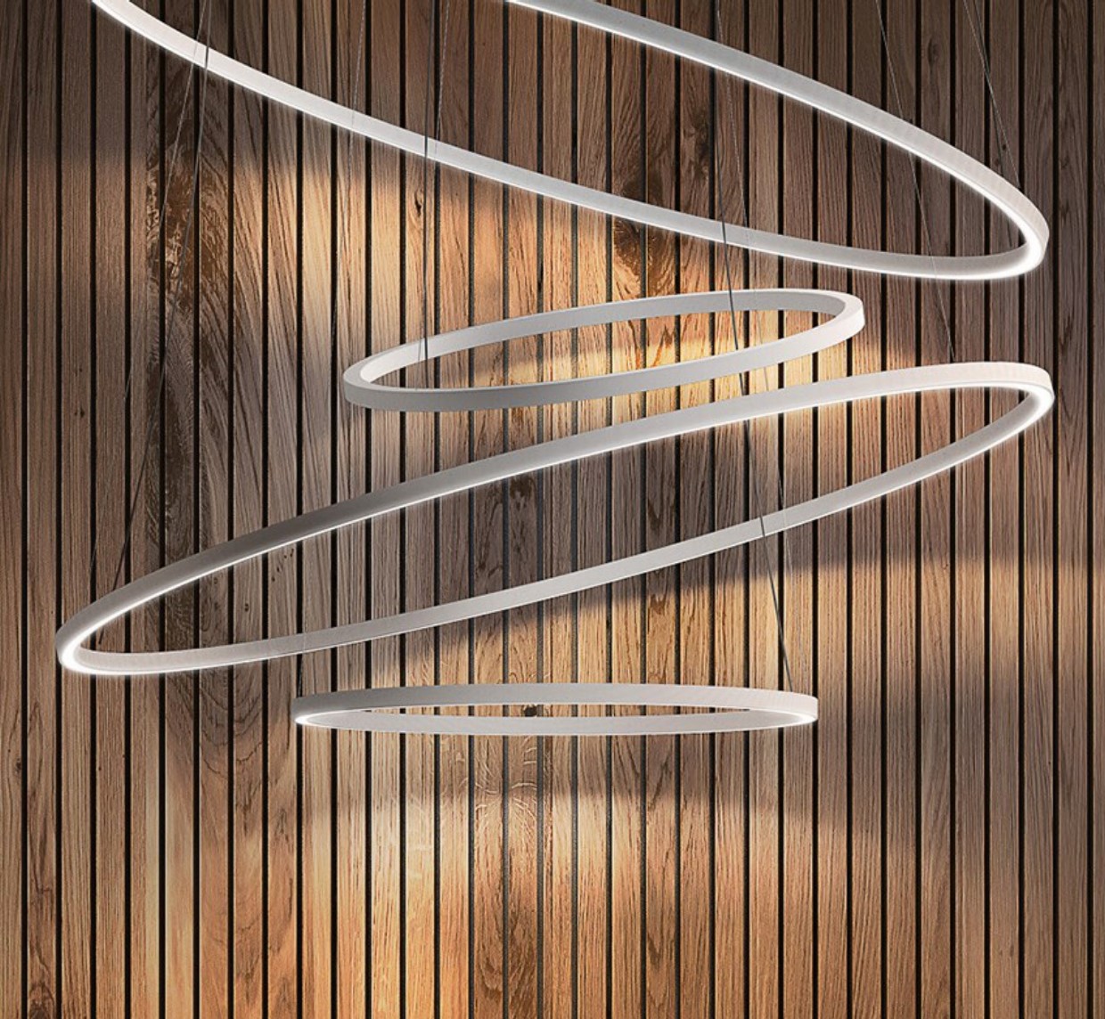 Подвесной светильник RING LINE R800 White 4000K (9217)