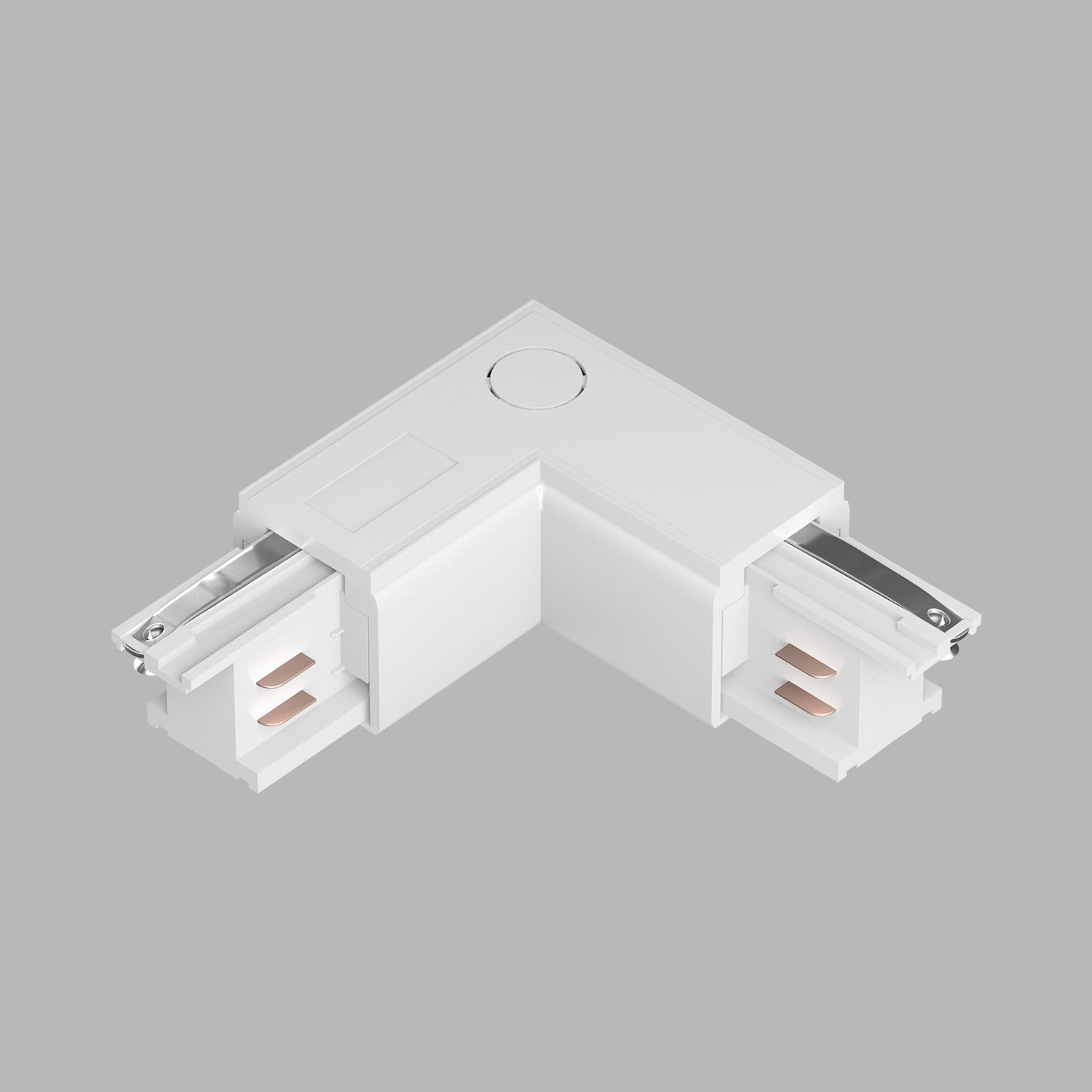 Коннектор угловой АВД-5102-220V White (5040)