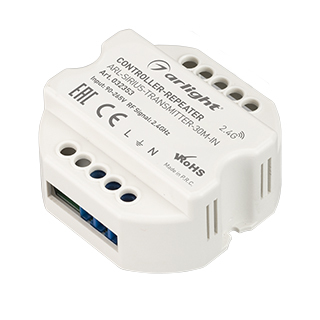 Контроллер-усилитель ARL-SIRIUS-TRANSMITTER-30M-IN (230V, 2.4G) (Arlight, IP20 Пластик, 3 года) 032353