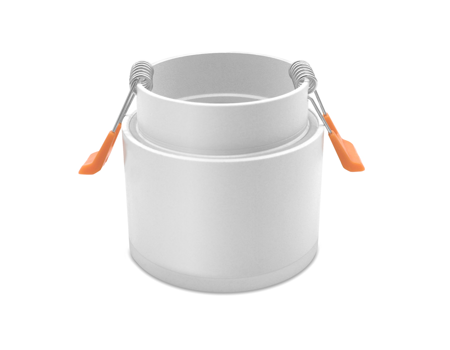 Встраиваемый точечный светильник MR16 с акрилом TN339 SWH белый песок GU5.3 D65*60