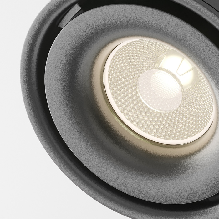 Трековый светильник Yin Unity 3000K 15Вт 24 LED однофазный Maytoni Technical TR084-1-15W3K-B (tr084-1-15w3k-b)