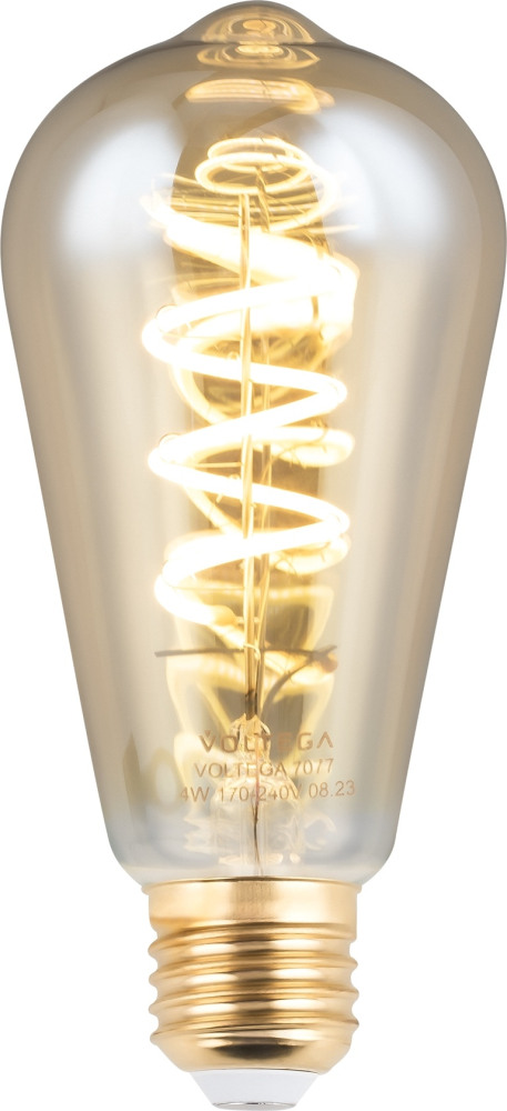 Лампочка светодиодная 2000K 300Lm E27x4W Loft LED 7077 (voltega_7077)
