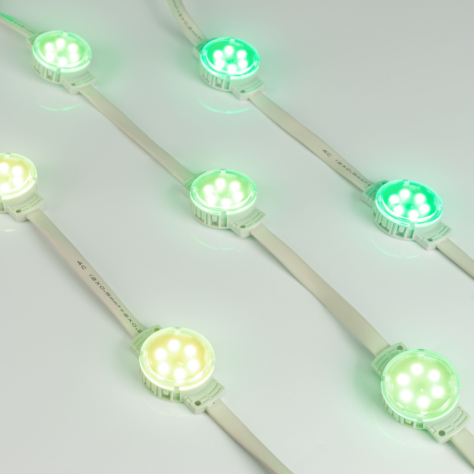 Модуль управляемый SPI-F6-D40 24V RGB-RAM-Auto (1.25W, IP68, 120 deg) (Arlight, Пластик, 3 года) 036828