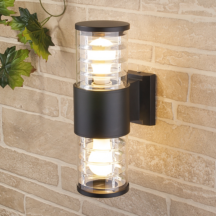 Настенный светильник уличный 1407 TECHNO черный (electrostandart_a032609)