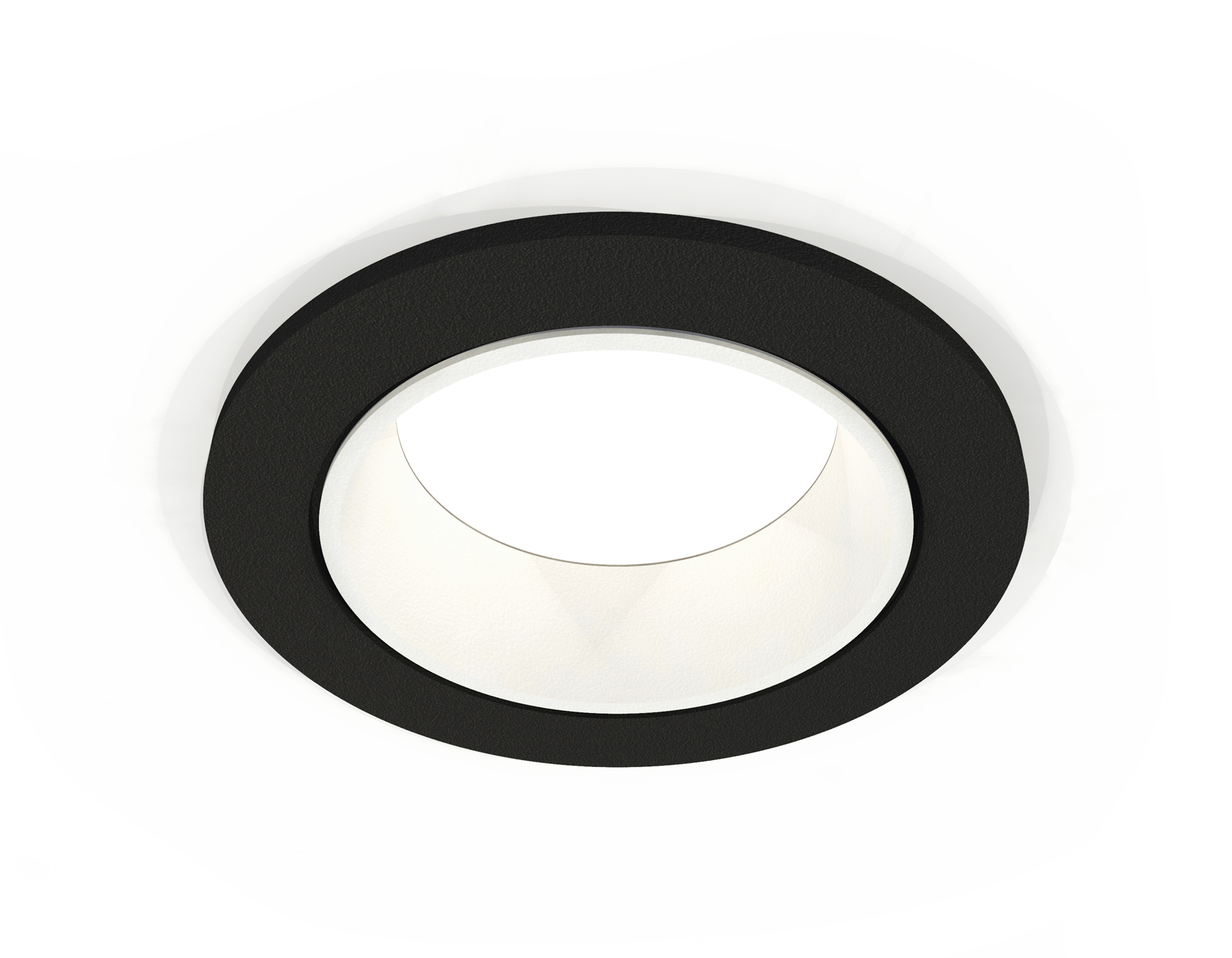 Комплект встраиваемого светильника XC6513001 SBK/SWH черный песок/белый песок MR16 GU5.3 (C6513, N6110)