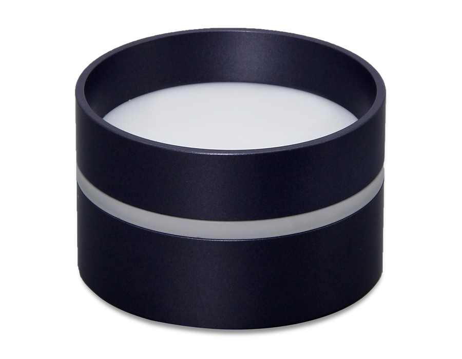 Накладной точечный светильник GX53 с акрилом TN621 SBB синий космос/песок GX53 D85*55