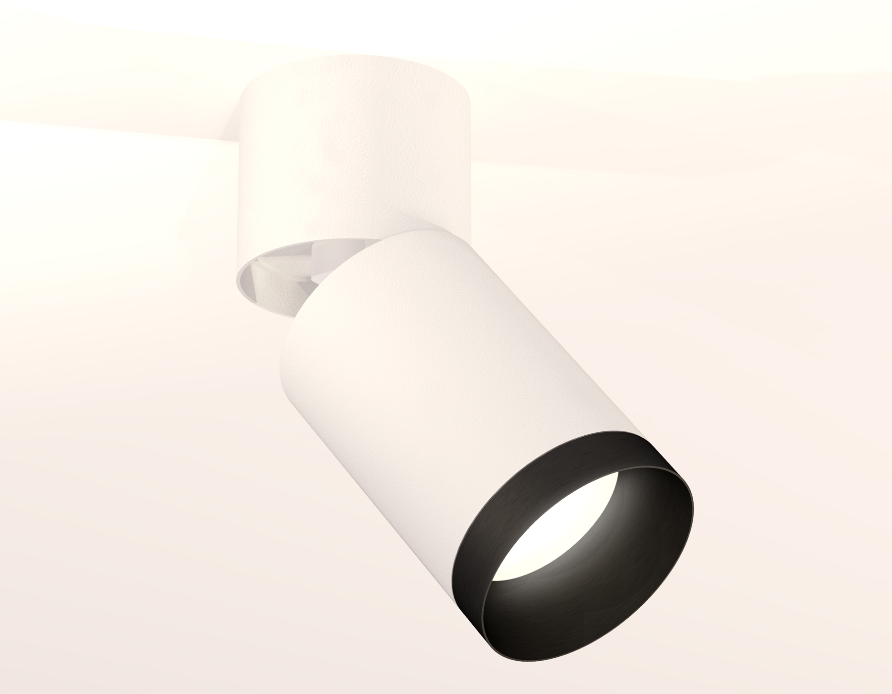 Комплект накладного поворотного светильника XM6312041 SWH/WH/PBK белый песок/белый/черный полированный MR16 GU5.3 (A2220, C6312, N6131)