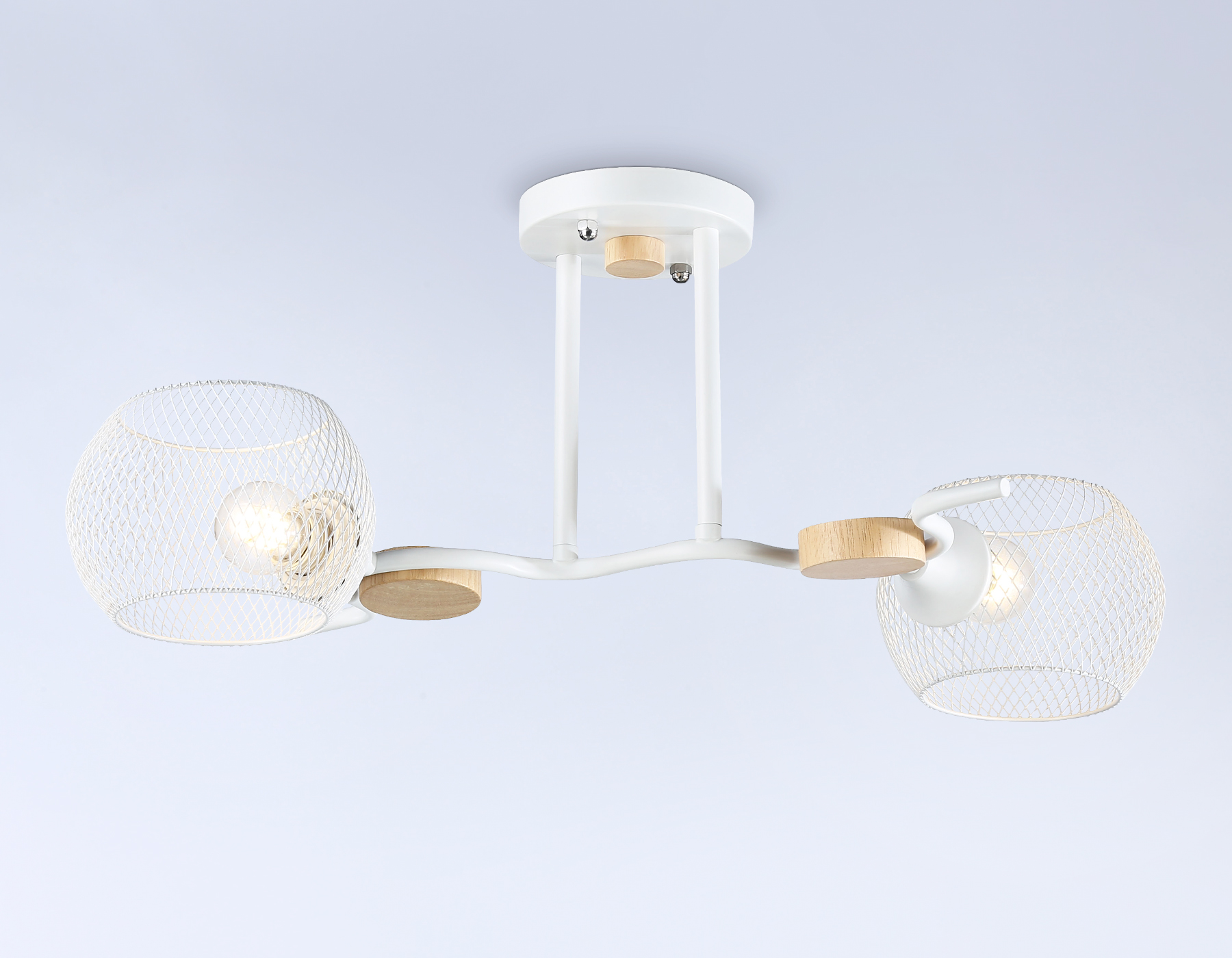 Подвесной светильник TR80161/2 WH белый E27/2 max 40W 550*360*220