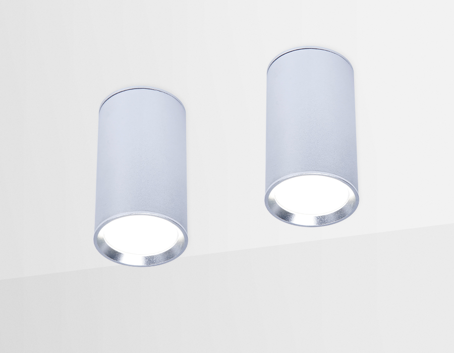 Накладной точечный светильник GU5.3 TN219 SL/S серебро/песок GU5.3 D56*100