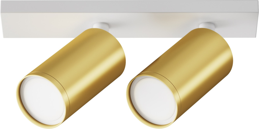 Потолочный светильник FOCUS S GU10 2x10Вт Maytoni Technical C051CL-U-2WMG (c051cl-u-2wmg)