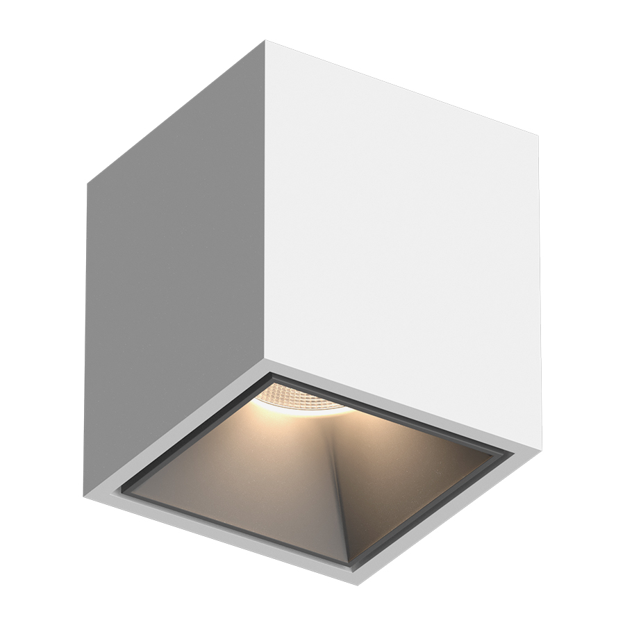 Накладной светодиодный светильник KUBING White-Grey 4000K (10768)