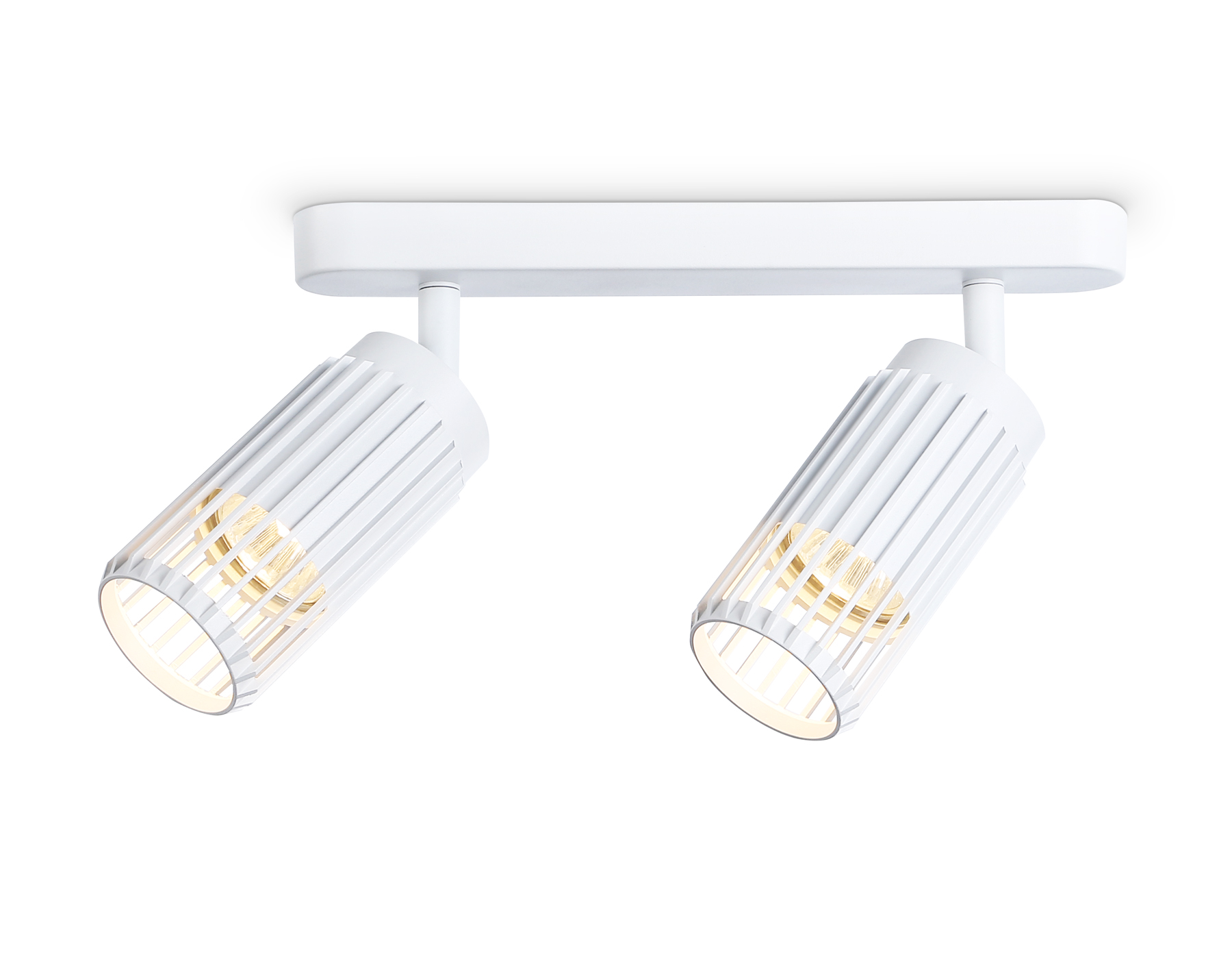 Настенно-потолочный поворотный спот со сменной лампой GU10 TN51682/2 WH белый GU10/2 260*60*180