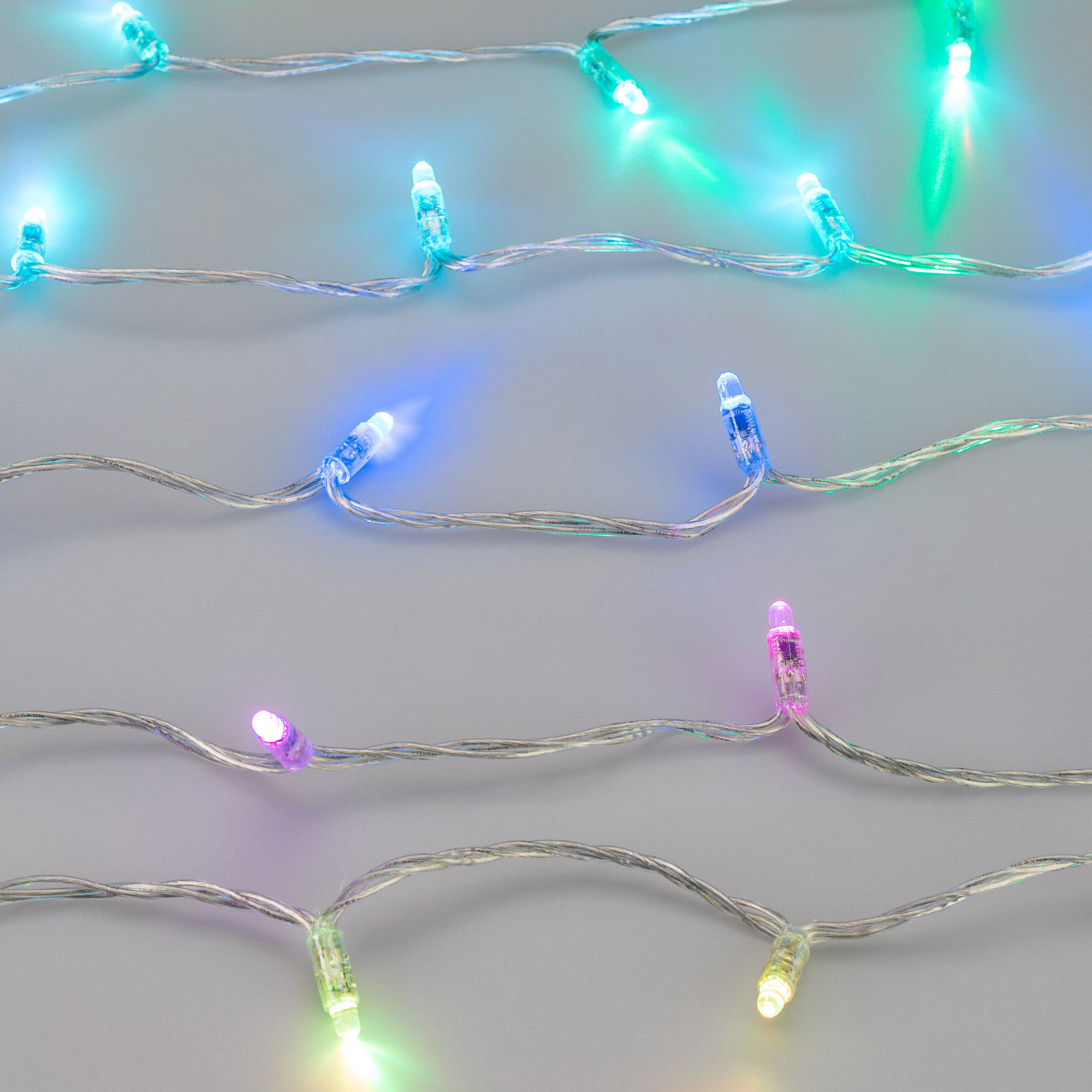 Светодиодная гирлянда ARD-STRING-CLASSIC-15000-CLEAR-100LED-LIVE RGB-SPI (12V, 53W) (Ardecoled, IP65) 031518