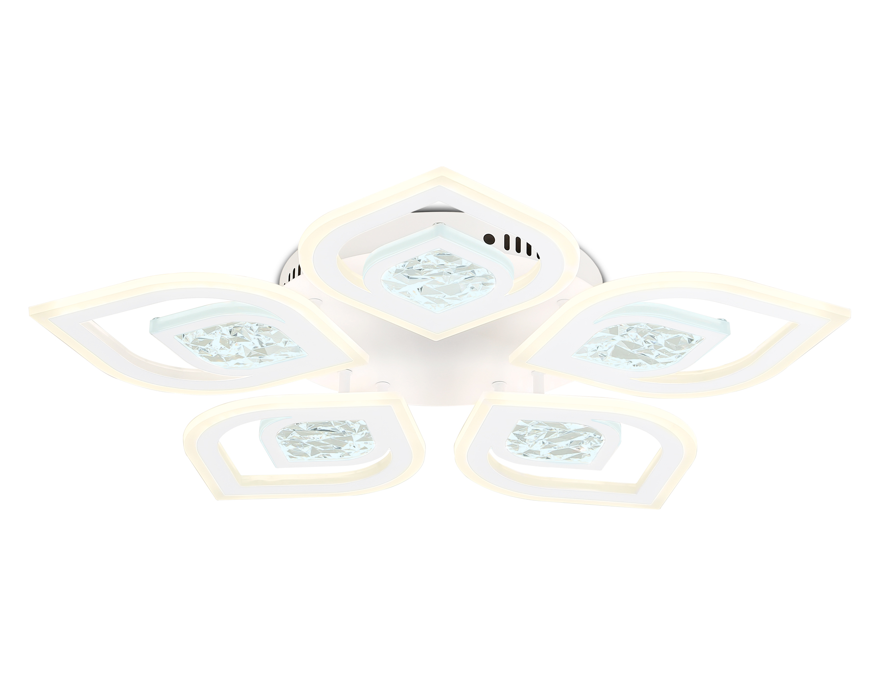 Потолочный светодиодный светильник с пультом FA4292/5 WH белый 120W 3000K+6400K/4200K/6400K+3000K D680*80 (ПДУ ИК)