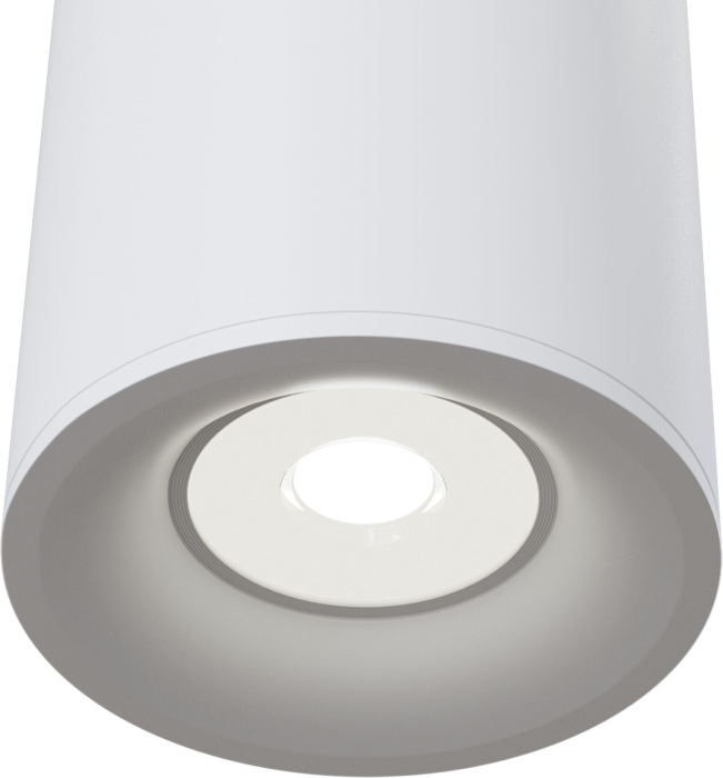 Накладной потолочный светильник Slim GU10 1x50Вт Maytoni Technical C012CL-01W (c012cl-01w)