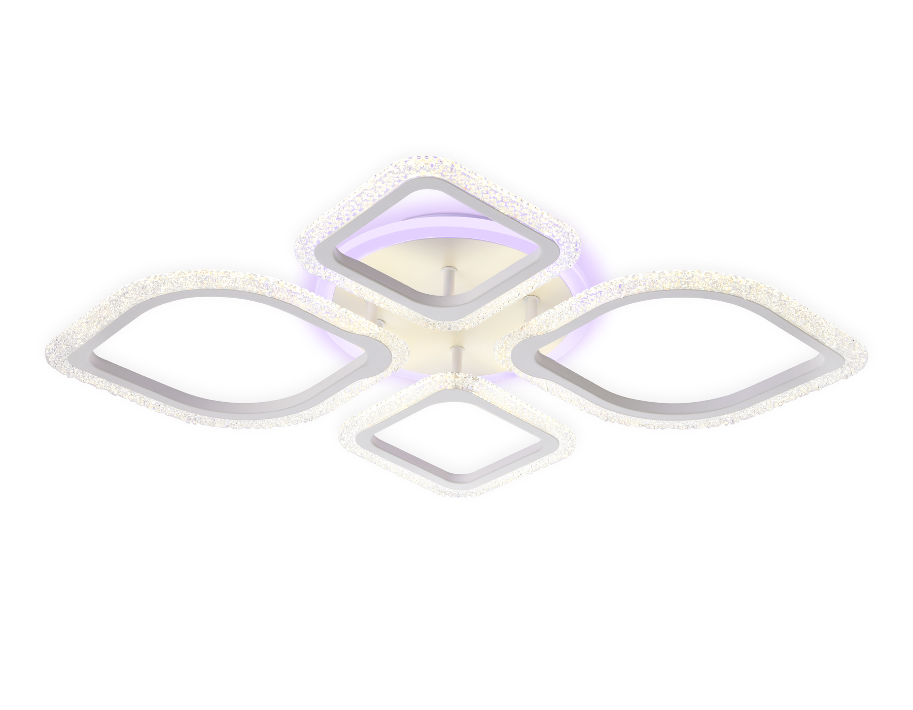 Потолочный светодиодный светильник с пультом FA5147 WH белый 77W 680*630*90 (ПДУ РАДИО 2.4)