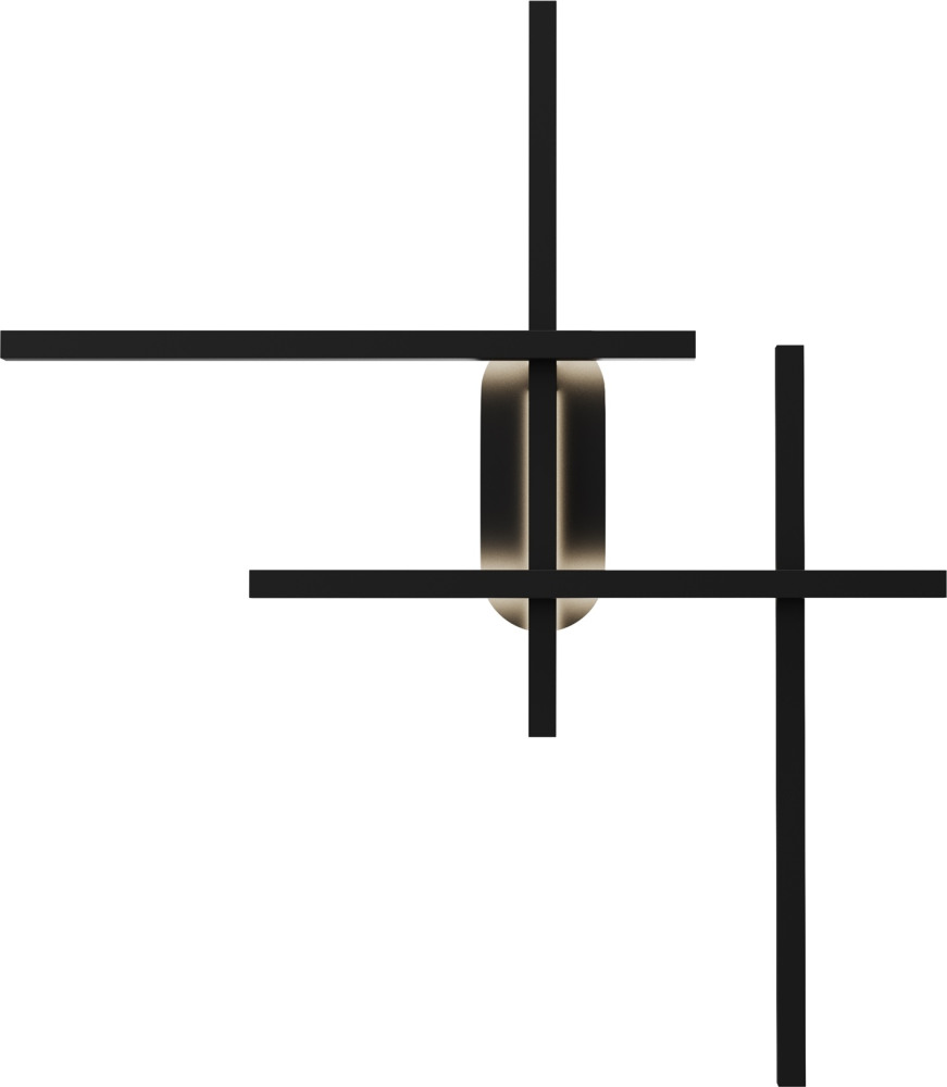 Настенный светильник Maytoni Halo MOD248WL-L24BK (mod248wl-l24bk)