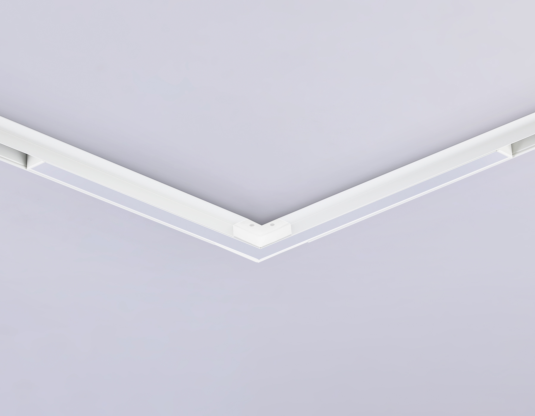 Светильник светодиодный угловой для шинопровода Magnetic GL3981 WH белый IP20 24W 4200K 48V 300*300*45