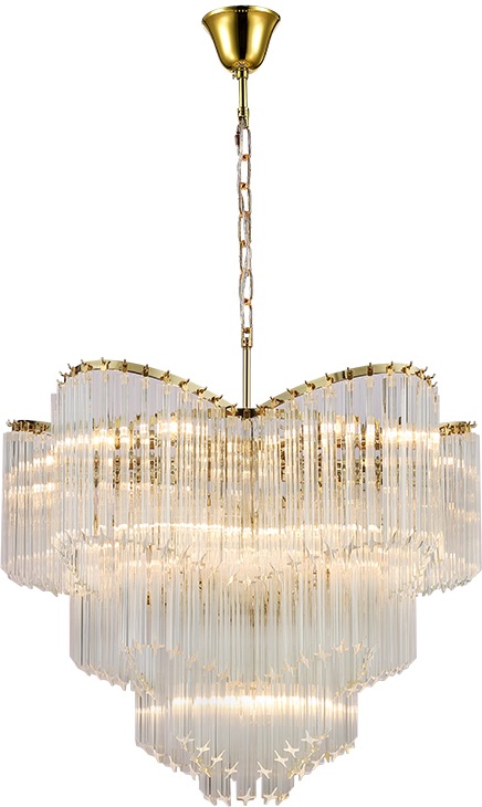 Подвесная люстра Newport 8900 8918C gold (8918_c_gold)