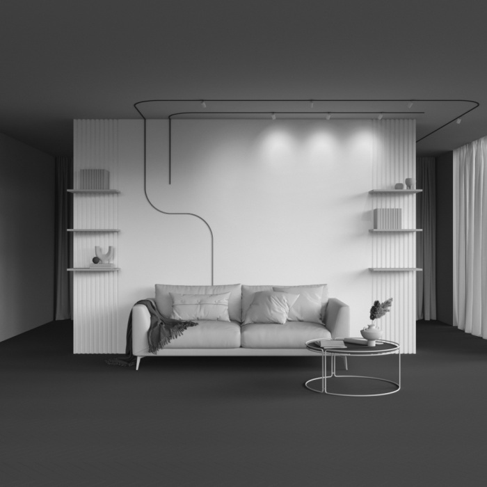 Трековый светильник магнитный 5Вт 24V Maytoni Focus Led TR187-1-5W4K-M-BW (tr187-1-5w4k-m-bw)