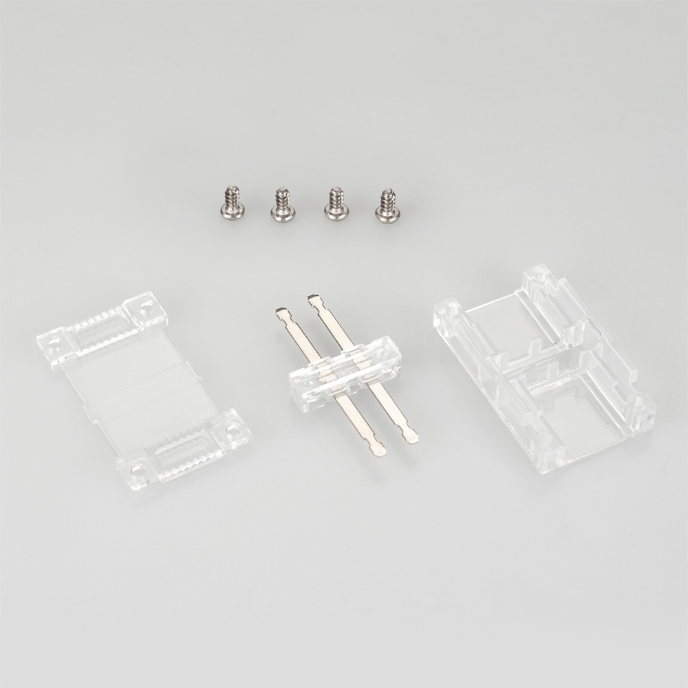 Коннектор прямой для ленты ARL-50000PV (15.5x6mm) прозрачный (Arlight, Пластик) 027067