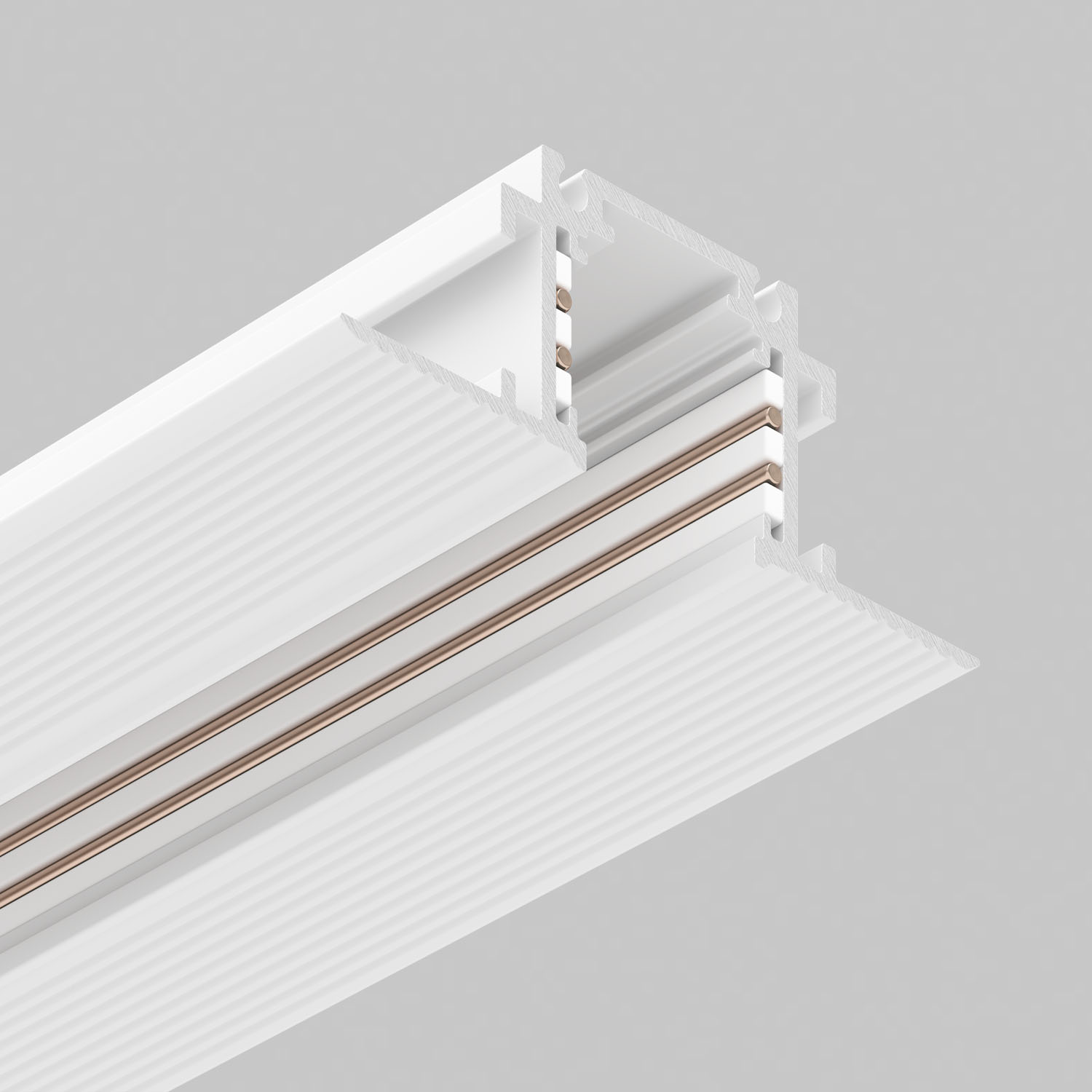 Встраиваемый магнитный трек Ledron АВД-5442 Mini White (3839)